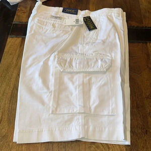 Polo Ralph Lauren men’s white shorts NWTs size 42”